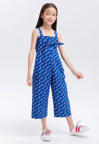 Tom And Jerry Square Neck Printed Jumpsuit