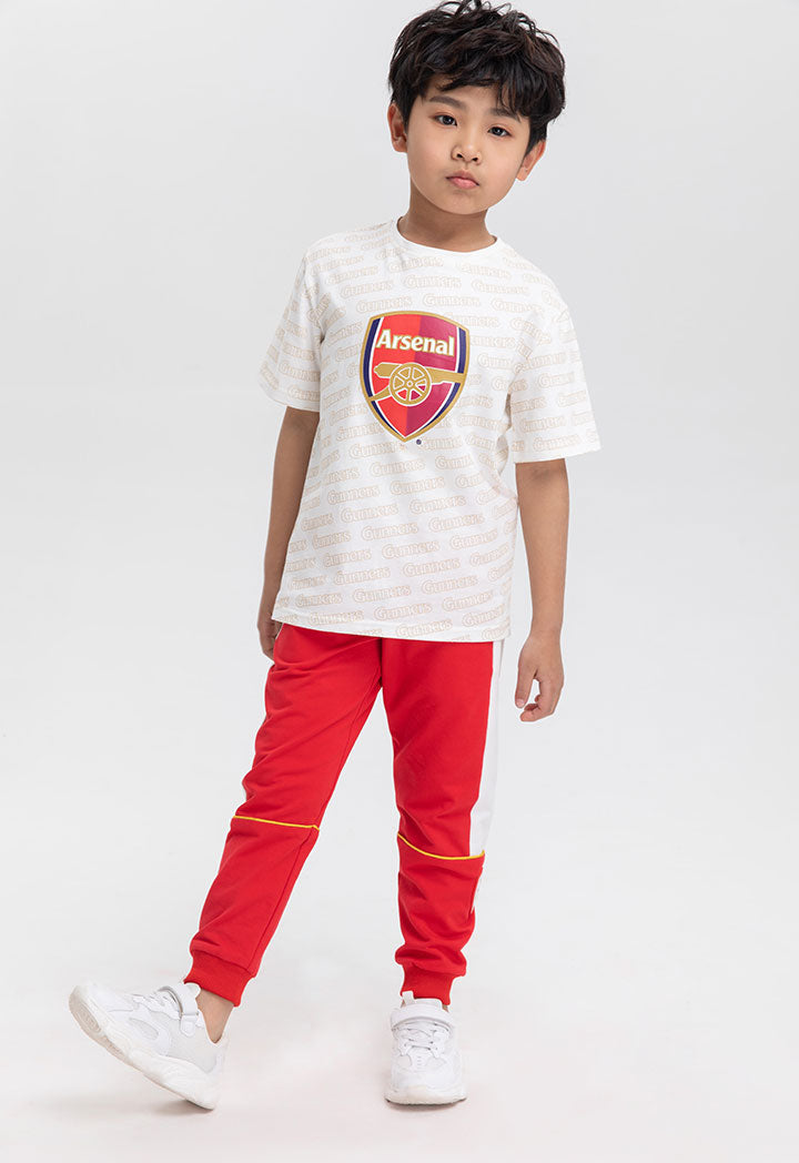 Arsenal Printed Round Neck T-Shirt