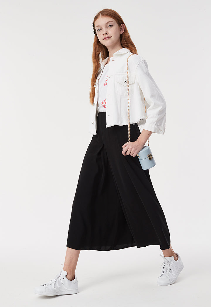 Inverted Pleated Culottes