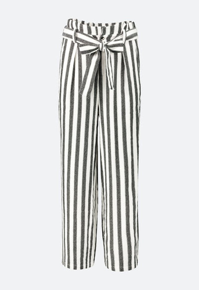 Silver Lurex Striped Cullotes