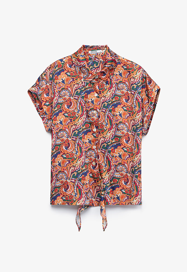 All Over Paisley Printed Shirt