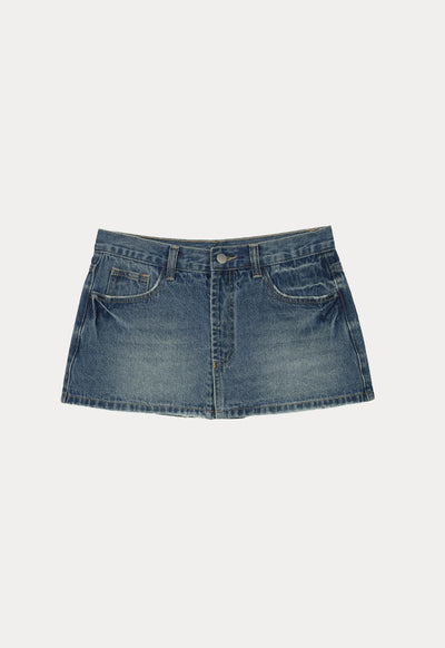 Mini Denim Skirt