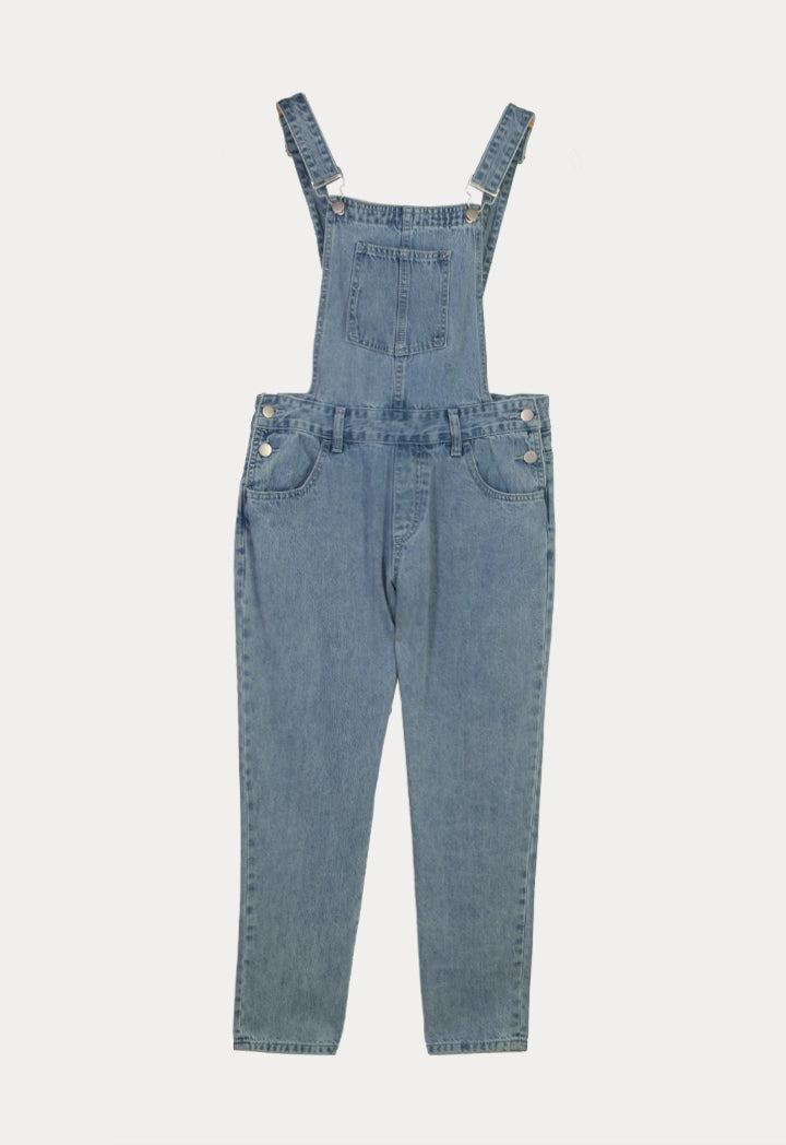 Denim Dungarees Jumpsuit