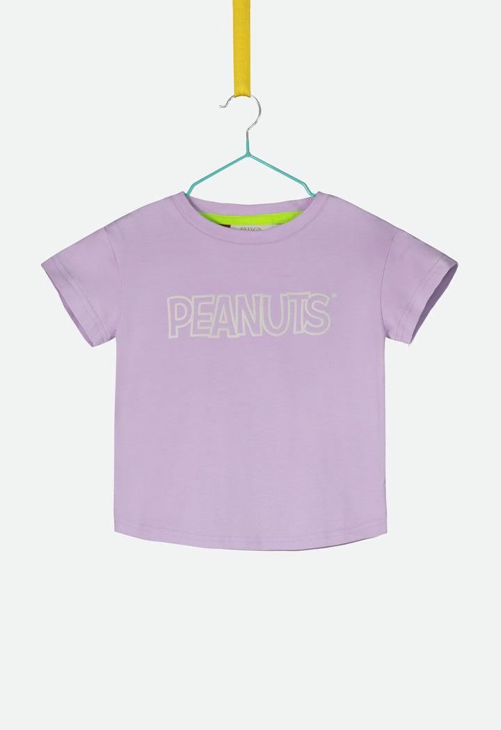 Peanuts Letter Print T-Shirt