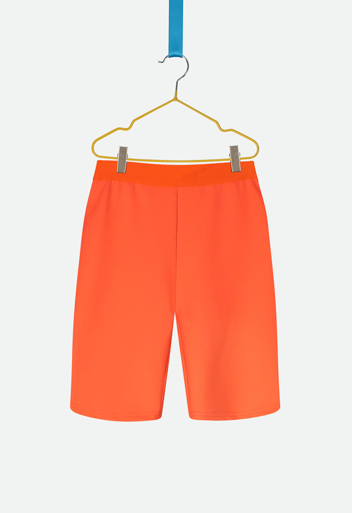 Orange Cycling Short