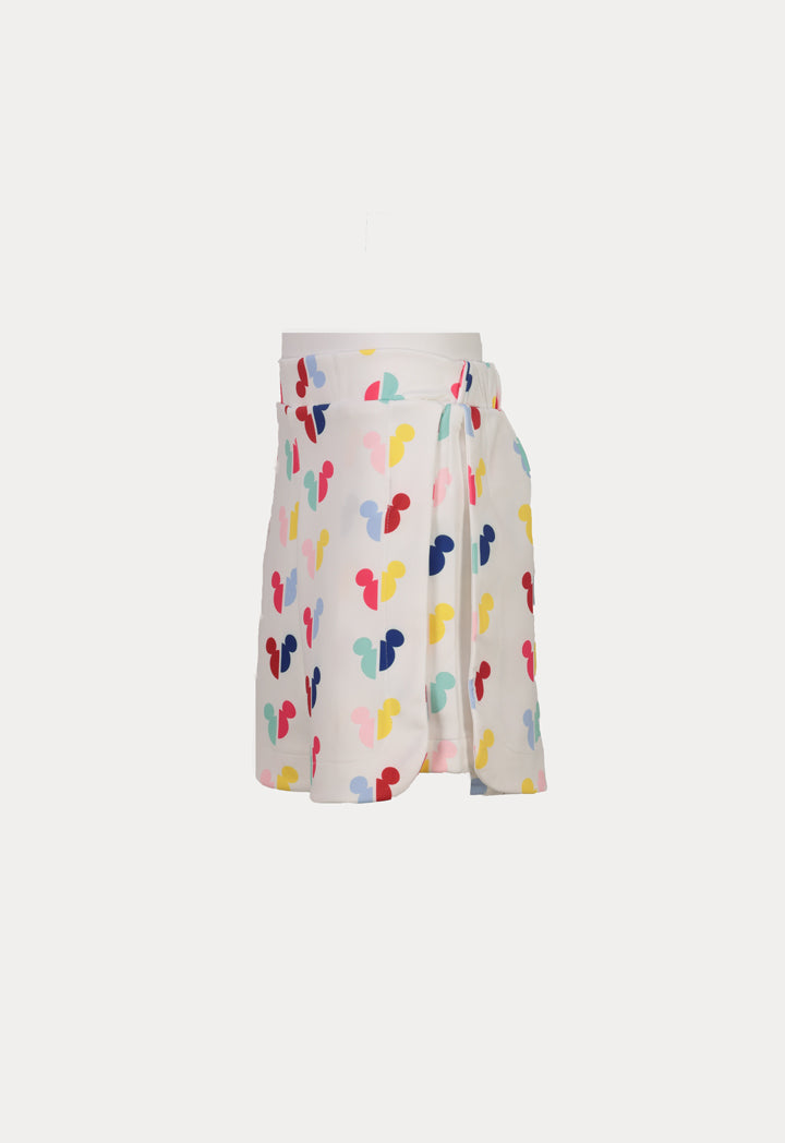 Disney Flap Overlay Printed Shorts