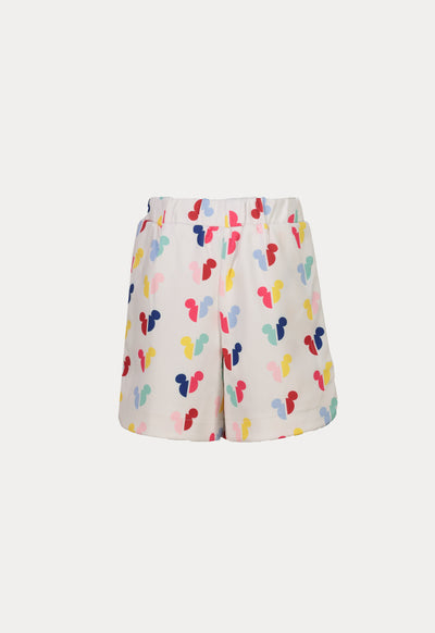 Disney Flap Overlay Printed Shorts