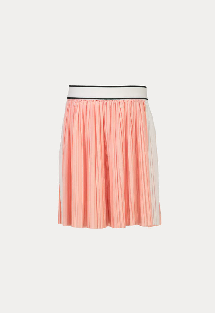 Side Stripe Pleated Shorts