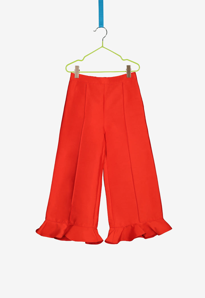 Frill Hem Trouser