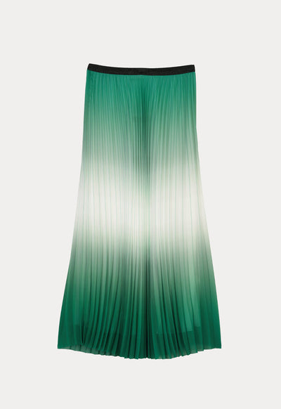 Pleated Ombre Classic Skirt