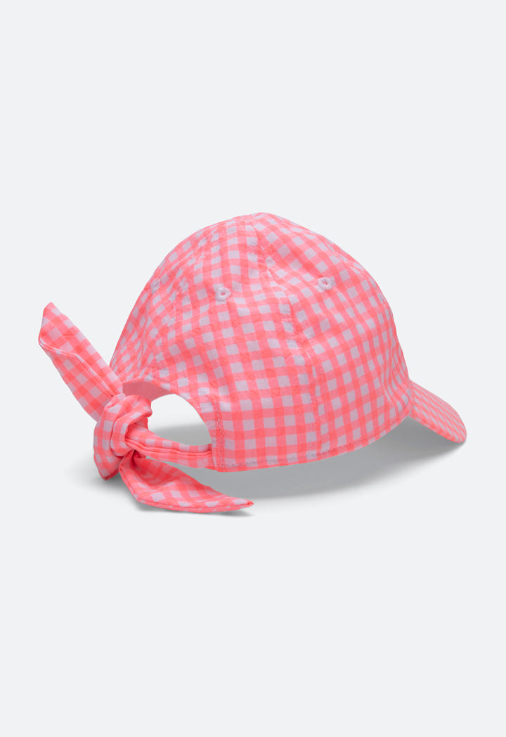 Checkered Neon Baseball Hat