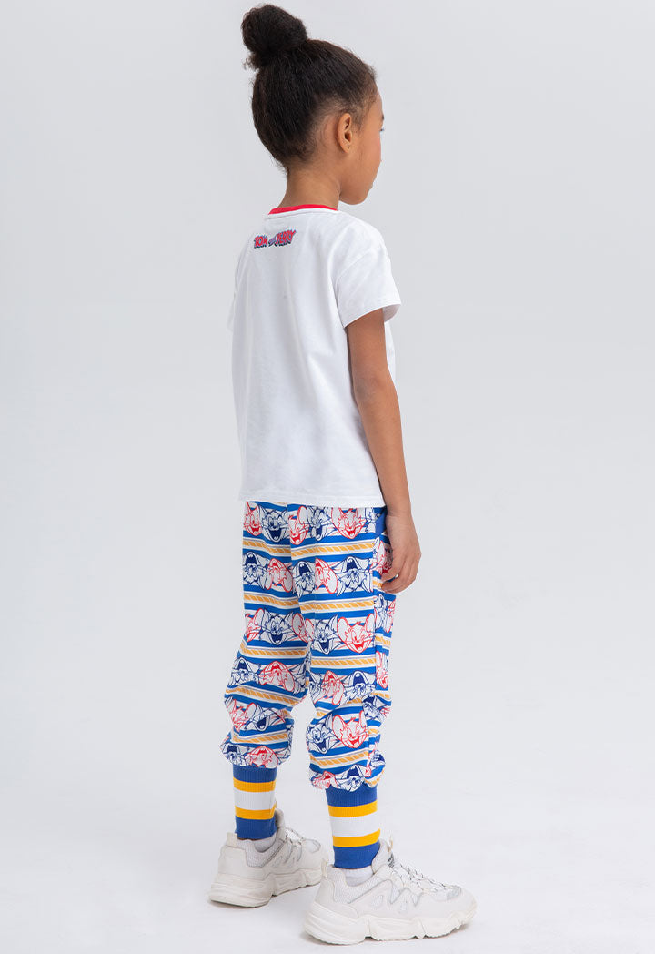 Tom And Jerry Printed Drawstring Pants