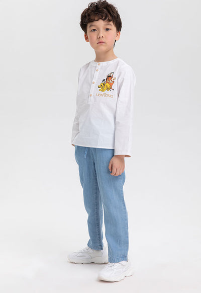 Disney The Lion King Mandarin Collar Shirt