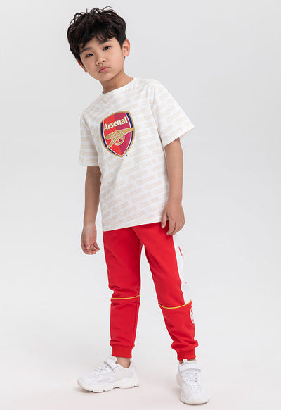 Arsenal Printed Round Neck T-Shirt