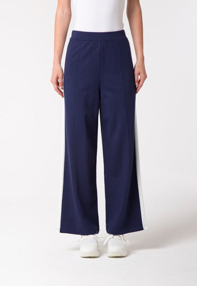 Side Tape Jersey Culottes - Fresqa