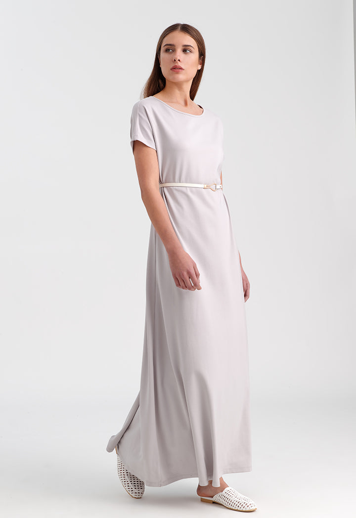 Solid Maxi Dress