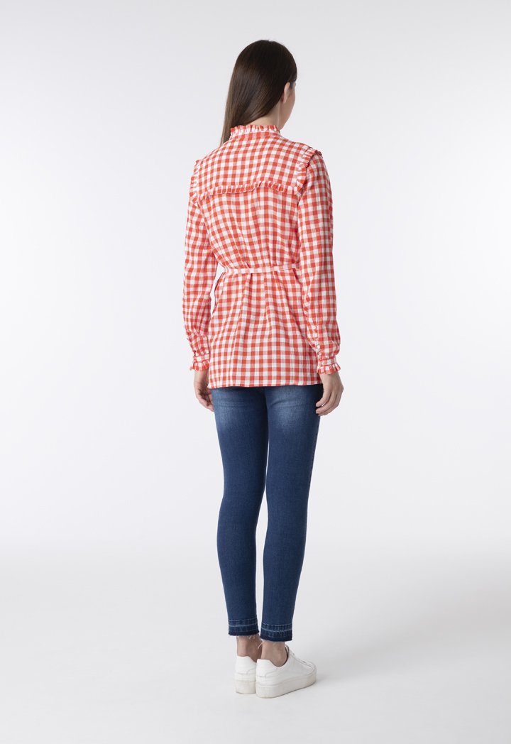 Checkered Long Sleeve Shirt