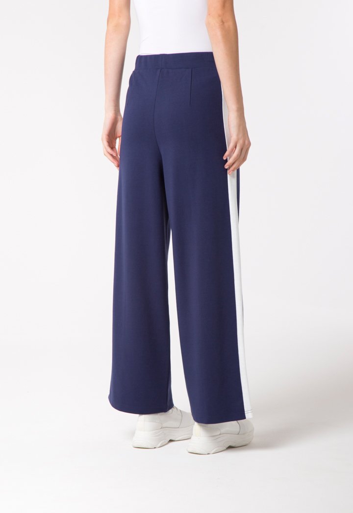 Side Tape Jersey Culottes - Fresqa