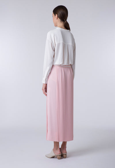 Pleated Wrap Trouser