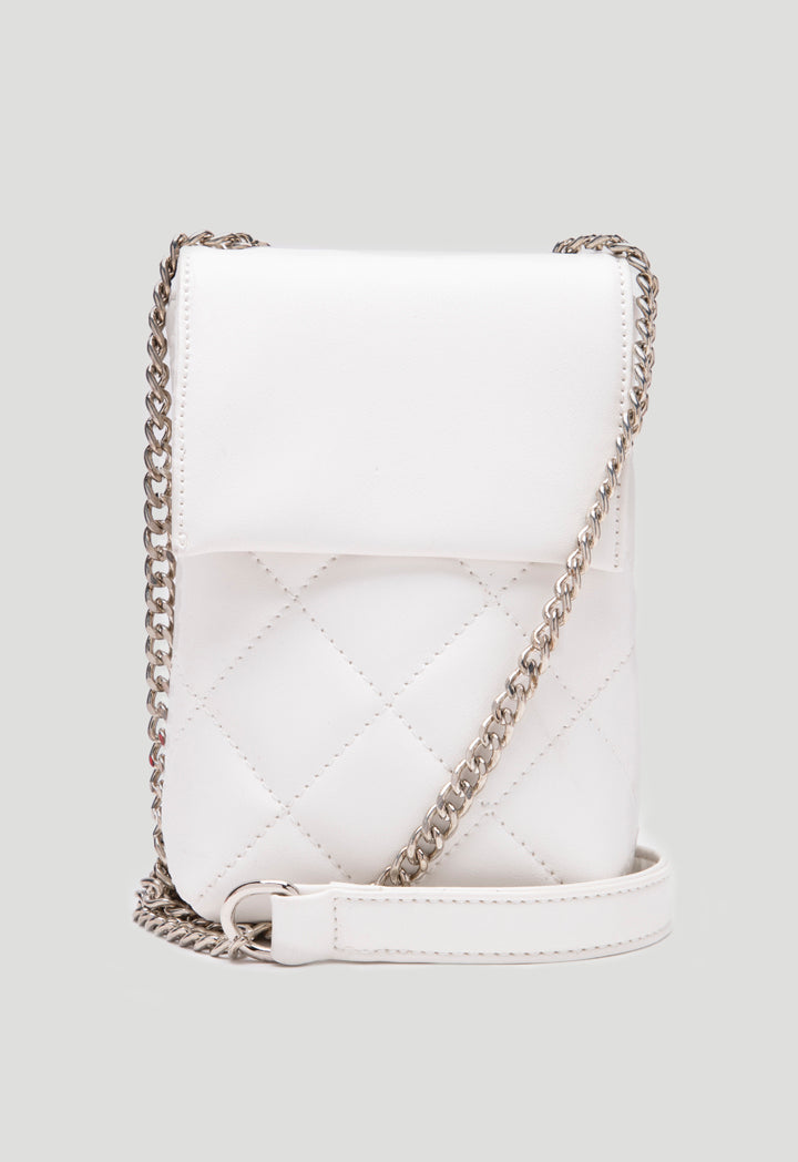 Quilted Flap Crossbody Bag