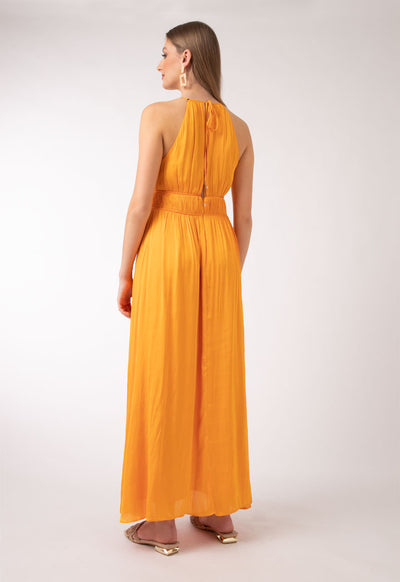 Halter Neck Maxi Dress