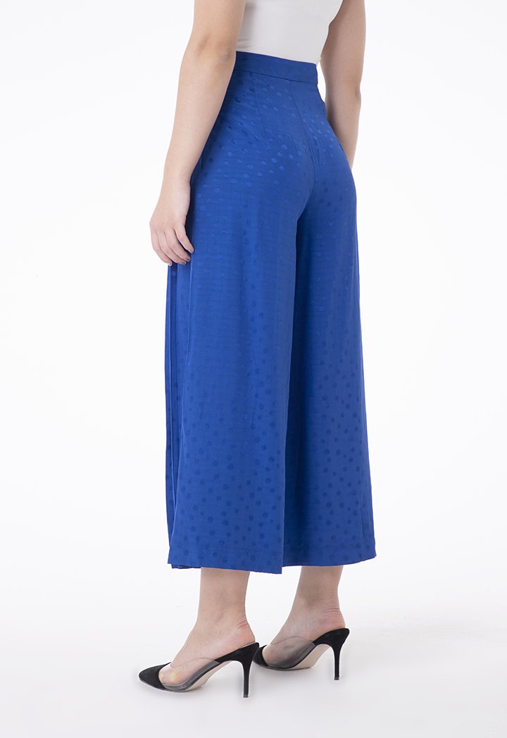 Solid Dobby Dots Culottes
