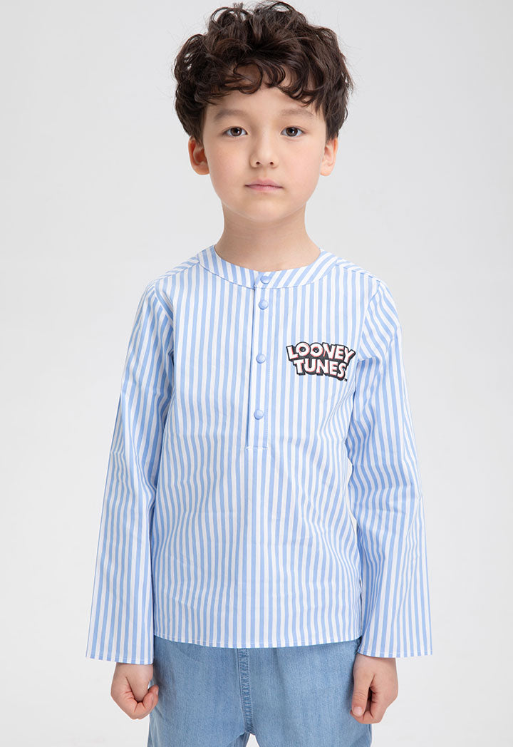 WB Looney Tunes Mandarin Collar Shirt