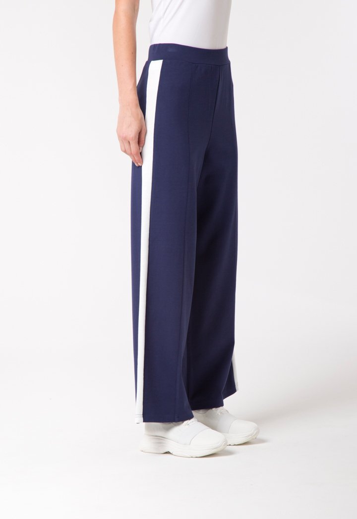 Side Tape Jersey Culottes - Fresqa