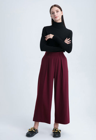 Gathered Basic Culottes