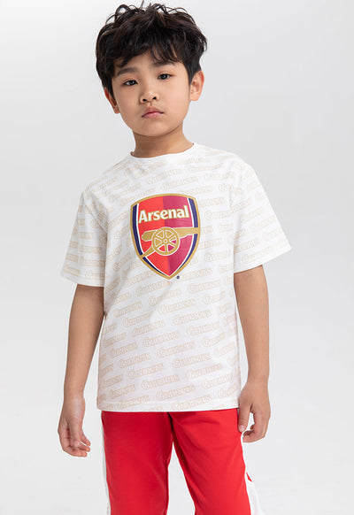 Arsenal Printed Round Neck T-Shirt