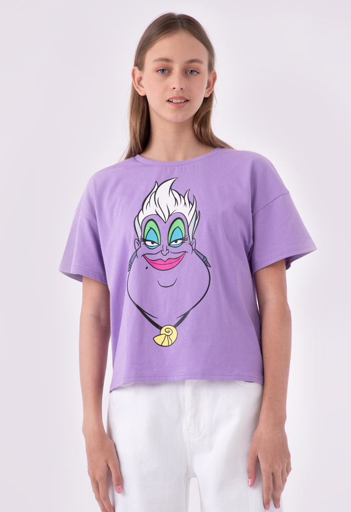 Disney Villains Ursula Rubber Print T-Shirt