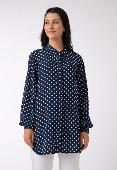 Polka Print Shirt