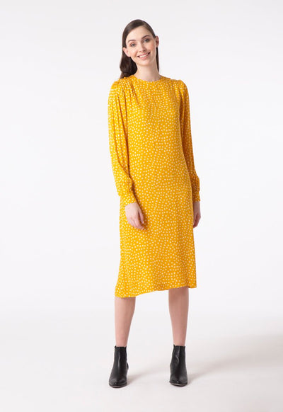 Polka Dot Pattern Dress - Fresqa