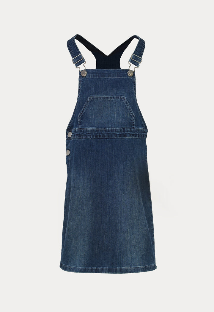 Dungaree Denim Jumper Dress