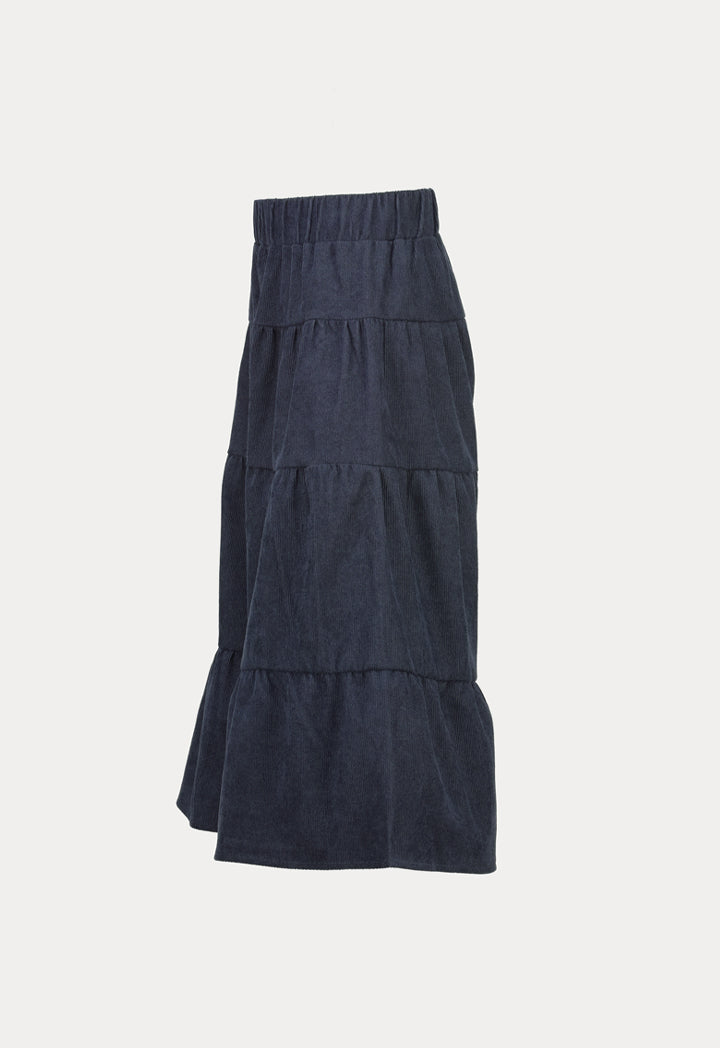 Tiered Corduroy Culottes