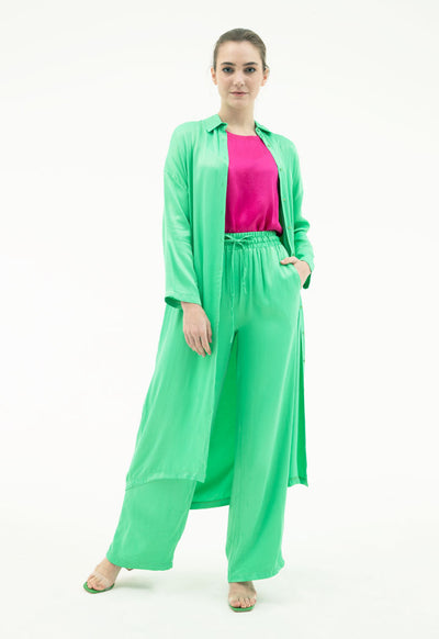 Wide Leg Solid Soft Culottes