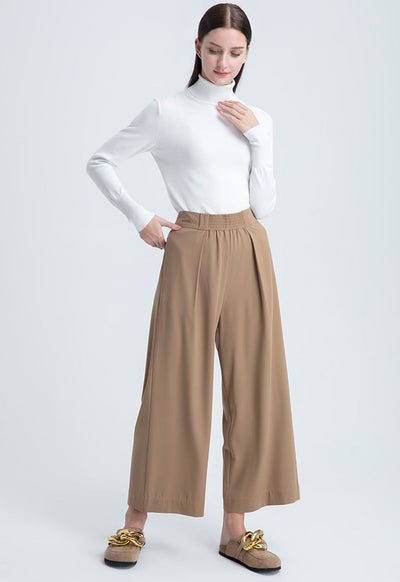 Gathered Basic Culottes