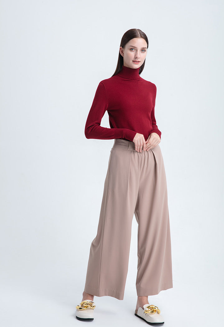 Gathered Basic Culottes