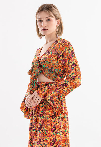 Paisley Combo Dress