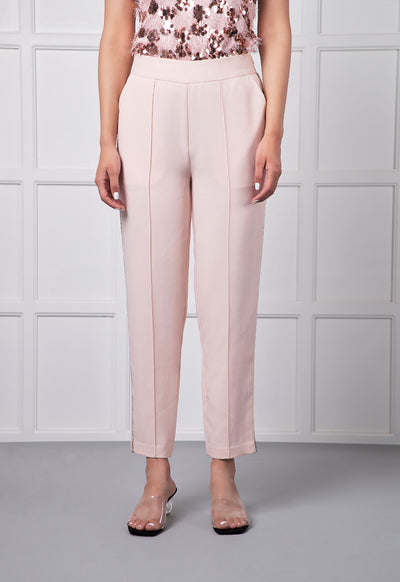 Side Stud Trim Trouser