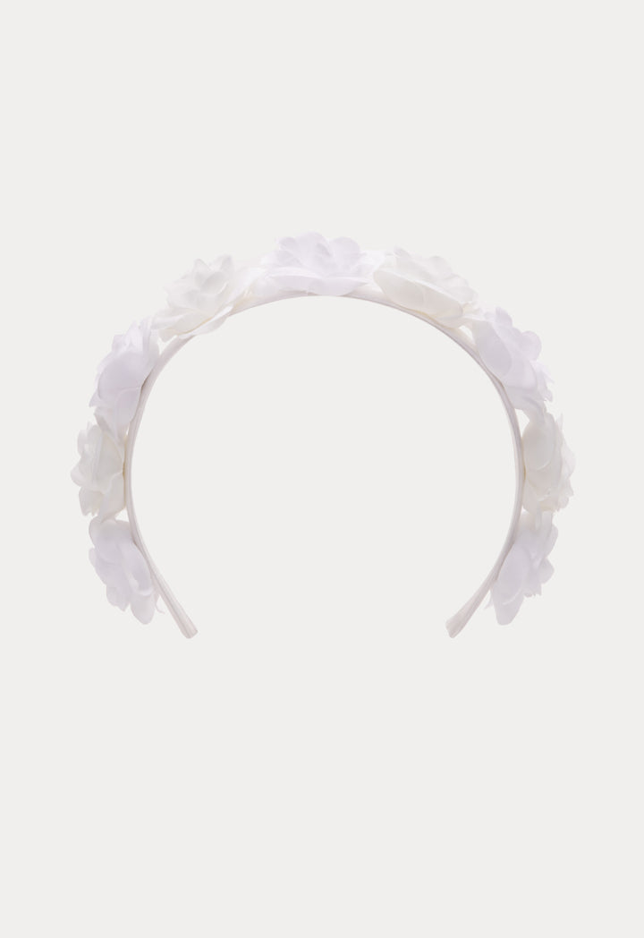 Floral Crown Rhinestones Headband